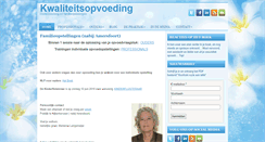 Desktop Screenshot of kwaliteitsopvoeding.nl